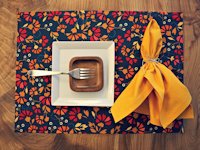 instructables amalkhan No-sew Placemats